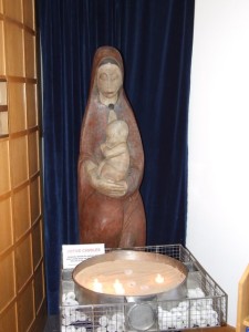 Madonna in the entrance to the Chapel